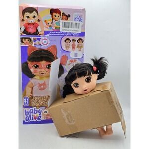 Baby Alive Katie Kat 11-Inch Doll [Black Hair]